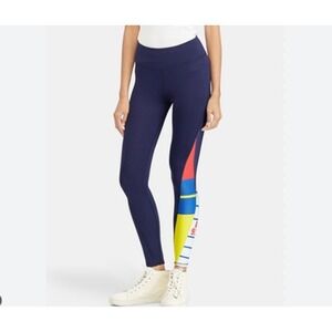 Polo Ralph Lauren Leggings Womens XL Blue P15 Colorblock CP93 Sailing Collection